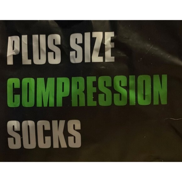 Christmas Compression Socks -Plus Size 2XL - 3 New Pairs - See 3/$20 sale - Picture 2 of 7